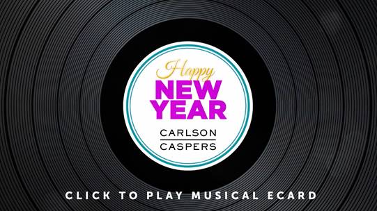Happy New Year Video Image - Carlson Caspers