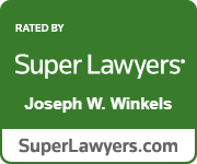 Joseph Winkels Super Lawyers Badge - Carlson Caspers