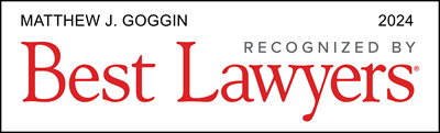 Matthew J. Goggin Best Lawyers 2024 - Carlson Caspers