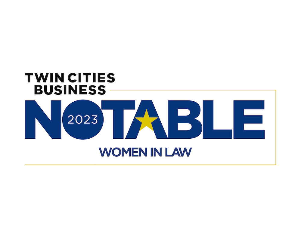 Twin Cities Business Notable Women in Law - Jennell Bilek
